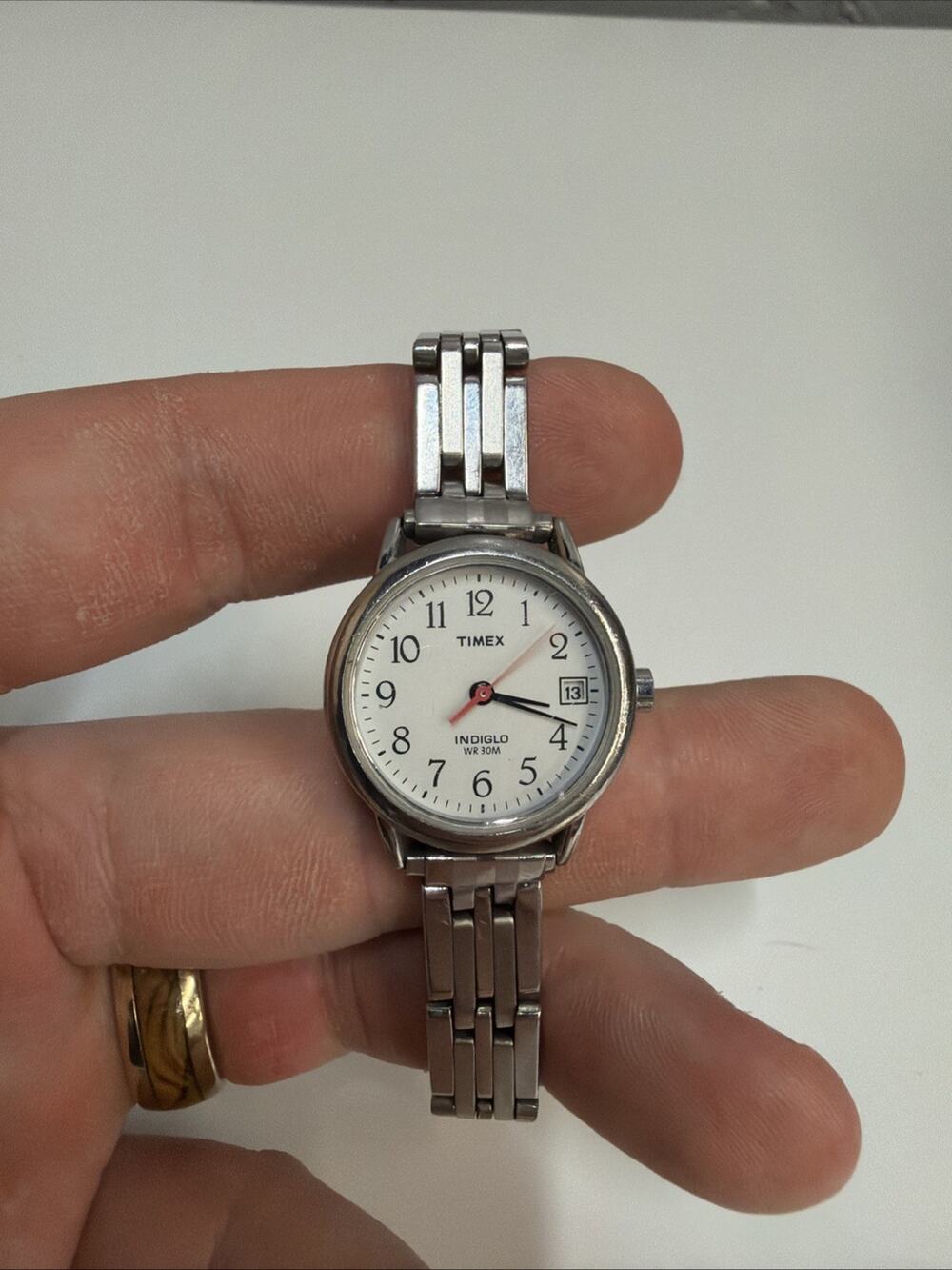 Timex Indiglo WR 30m with Speidel link Watch Womens